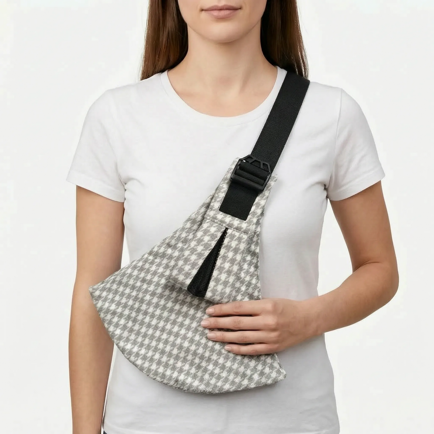 Baby Draagdoek – Handsfree Crossbody Babydrager