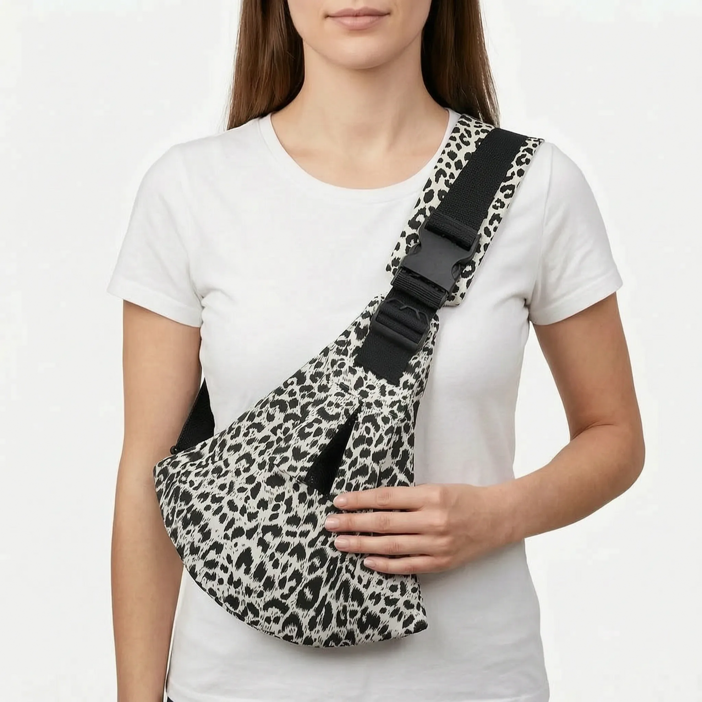 Baby Draagdoek – Handsfree Crossbody Babydrager