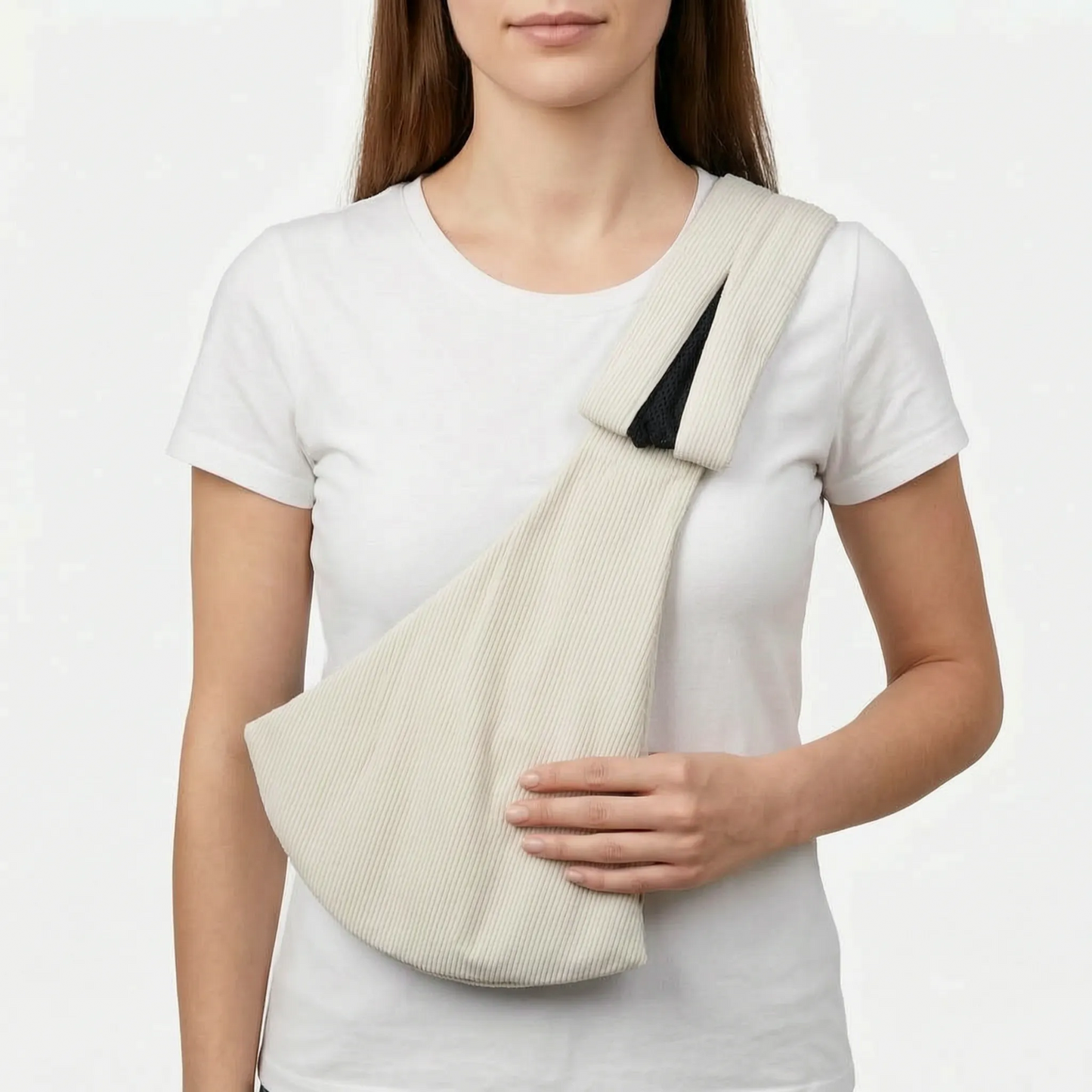 Baby Draagdoek – Handsfree Crossbody Babydrager
