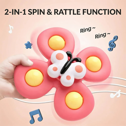 2-IN-1 SPIN & RATTLE FUNCTION. Ring ~. Ring ~
