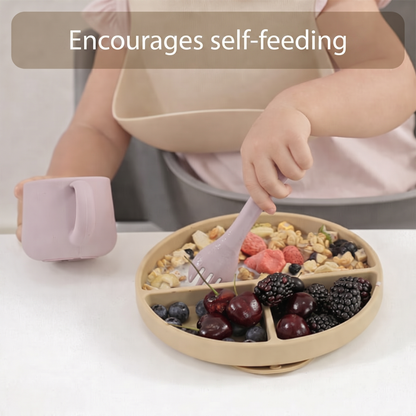 Encourages self-feeding