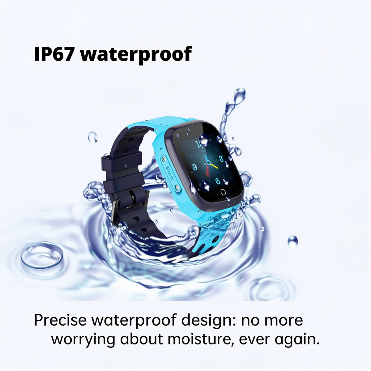 IP67 waterproof. Precise waterproof design: no more worrying about moisture, ever again.