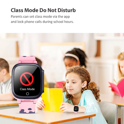 Class Mode Do Not Disturb. Parents can set class mode via the app and lock phone calls during school hours.