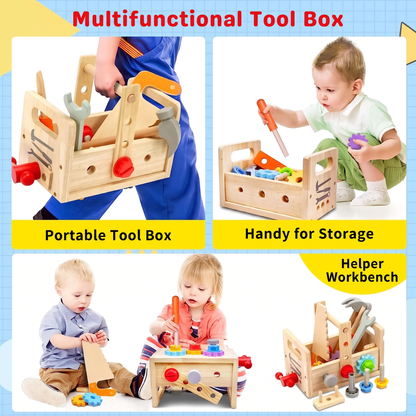 Multifunctional Tool Box. Portable Tool Box. Handy for Storage. Helper Workbench