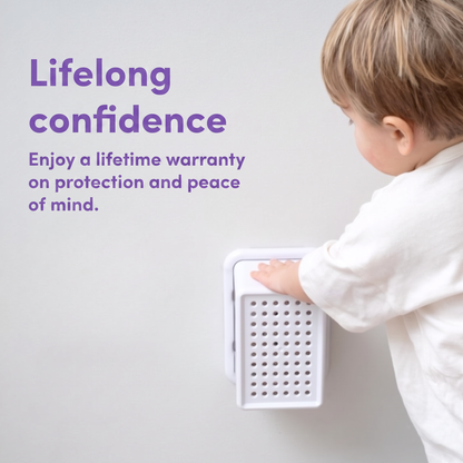 Lifelong confidence. Enjoy a lifetime warranty on protection and peace of mind.