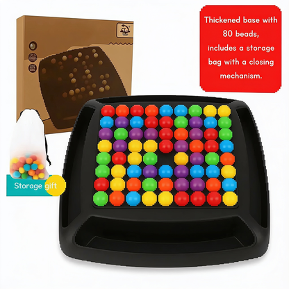 Thickened base with 80 beads, includes a storage bag with a closing mechanism.. Storage gift