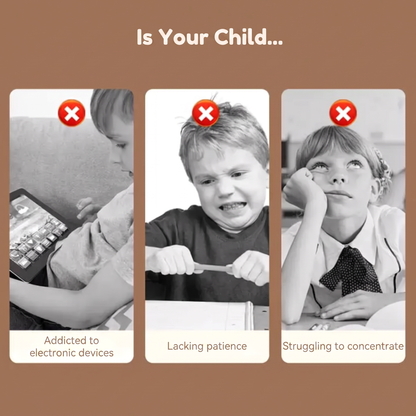 Is Your Child.... Addicted to electronic devices. Lacking patience. Struggling to concentrate