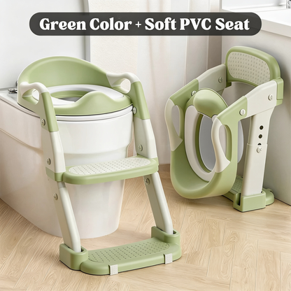 Green Color + Soft PVC Seat