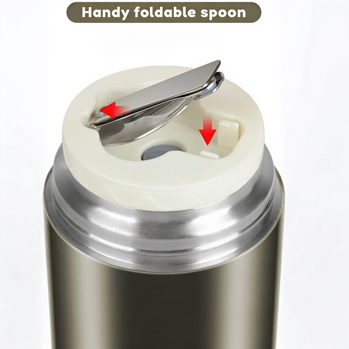 Handy foldable spoon