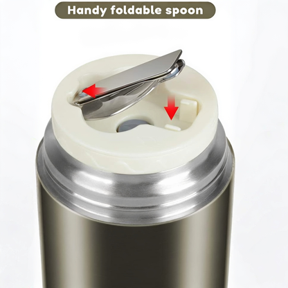 Handy foldable spoon