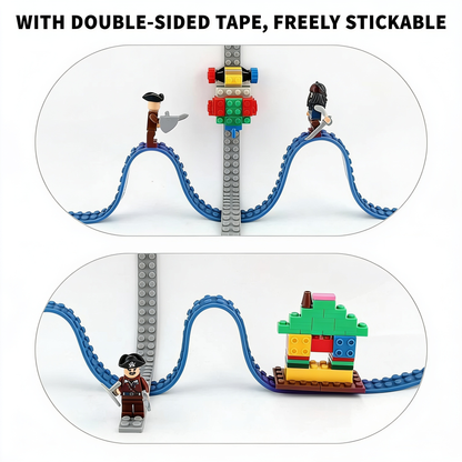 WITH DOUBLE-SIDED TAPE, FREELY STICKABLE